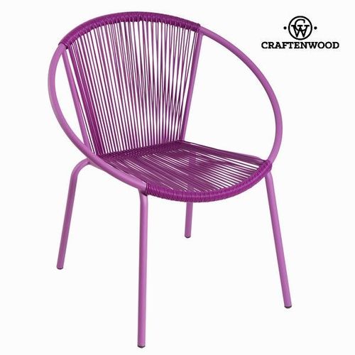 Stackable metal chair by Craftenwood