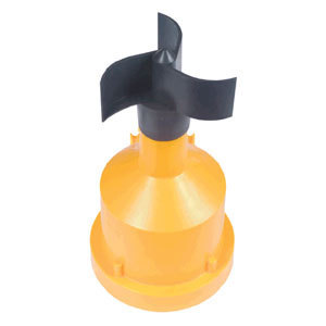 Anemometer with alarm for inflatable games