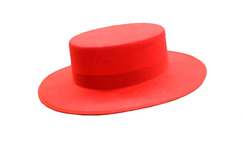 Sombrero ala ancha Básico Rojo