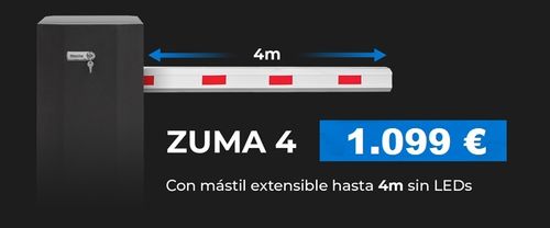 Barrera ZUMA  4 y 6 m.