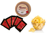 QUESO , JAMON Y PATATAS CHIPS