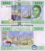 CAMEROUN 2002 - pk 209 U - 5000 Francs