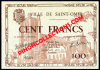 SAINT OMER (62) - BILLET - 100 Francs Ville de St Omer - Juin 1940 - Série A - Neuf
