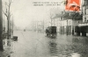 BOULOGNE SUR SEINE (92) - Crues de la Seine, 30 Janvier 1910, " L'avenue de la Reine "