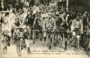 CHAMPIGNY (94) - Tour de France Cycliste Peugeot 1910, départ de la côte de Champigny