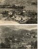 MONTBRUN LES BAINS (26) - 2 cartes, vues panoramiques sur l' Ets Thermal la localité Reilhanette