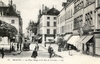 BEAUNE (21) - La Place Monge et la Rue de Lorraine
