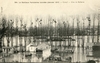 CRETEIL (94) - Cote de Bellevue, inondations de janvier 1910 - Beau plan