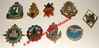 FRANCE / GRANDE BRETAGNE - Lot de 9 insignes régimentaires
