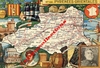 (66) - Pyrénées Orientales - Carte illustrée par J.P. Pinchon - Editions Blondel la Rougery 1945