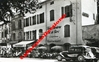 LORGUES (83) - Hotel Moderne et du Parc, Cauvin propiétaire - Gros plan très animé vers 1950 - Tardy