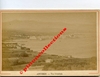 ANTIBES (06) - Vers 1880, photo 107X164 mm sur carton, vue générale de la cote…