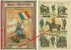 MARTINET L. - "IMAGES ENFANTINES - GUERRE 1914" - 1918, Série n°20 - 20 planches 37 x 27 cm