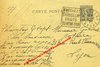 CHASSELAY (69) - Entier postal voyagé 6 Septembre 1929 avec rare flamme DAGUIN "MARCHEDE / CHASSELAY