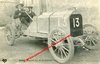 (63) - COUPE GORDON BENNETT 1905 - Pilote DURAY (France) sur sa DE DIETRICH n°13 - Très gros plan