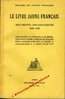 1939 - LE LIVRE JAUNE FRANCAIS - DOCUMENTS DIPLOMATIQUES FRANCAIS 1938/1939 - 431 pages