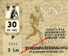 BASKET BALL - 1952 - JEUX OLYMPIQUES D'HELSINKI XVe OLYMPIADE 1952 - Billet d'entrée aux épreuves