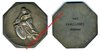 PANISSIERES (42) - Médaille de récompense attribuée "1965 PANISSIERES VETERAN" - bronze argenté
