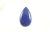 LAPIS-LAZULI - Bague avec beau cabochon de lapis-lazuli forme poire