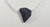UVAROVITE - pendentif composé d'un morceau de pierre cristallisée