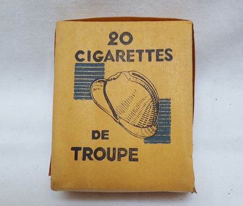 ARMEE FRANCAISE - 2e GUERRE MONDIALE - Paquet de 20 cigarettes "TROUPE"