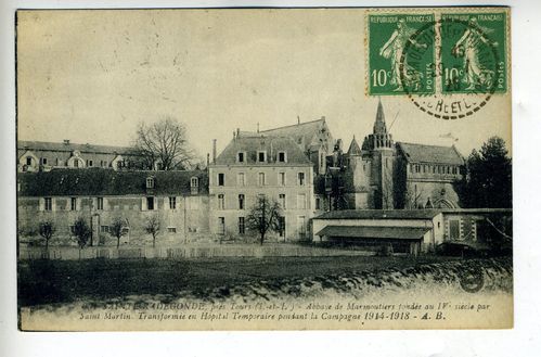 TOURS / SAINTE RADEGONDE (37) - carte postale "abbaye de Marmoutiers