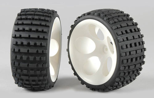 FG - OR Buggy tires S wide glued [60209/05]