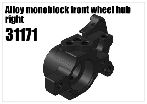 RS5 - Alloy monoblock front wheel hub right [31171]