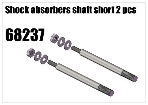RS5 - Shock absorbers shaft short 2pcs [68237]