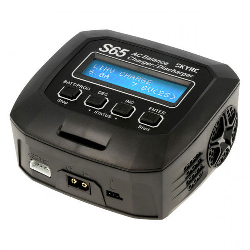 SkyRC - Chargeur S65 AC LiPo 2-4s 6A 65W [SK100152]