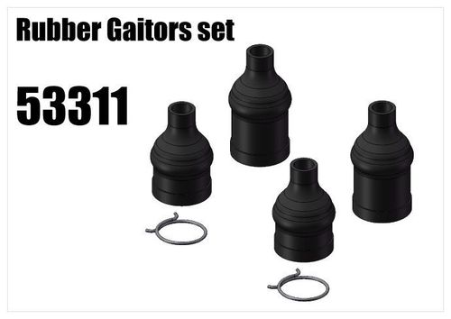 RS5 - Ball driveshaft rubber gaitors, 4pcs [53311]