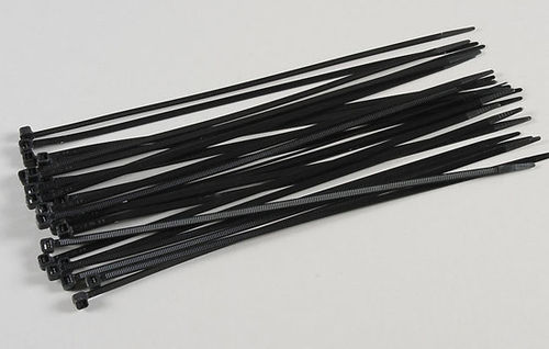 FG - Cable clamps black 4,8x290mm, 25pcs [06565/29]