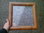 Hublot carré 1 face CHENE CLAIR 2 vitres transparentes ép > 24 mm