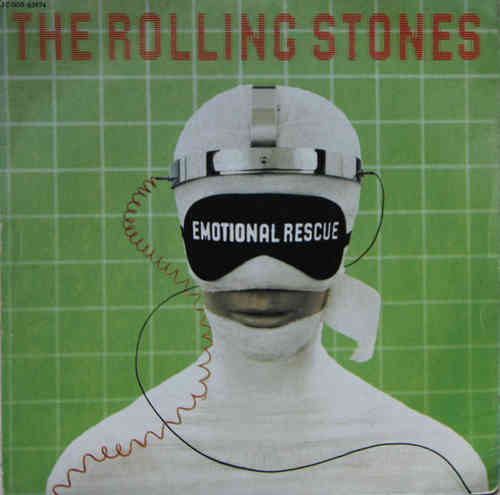 VINYL 45 T rolling stones emotional rescue 1980