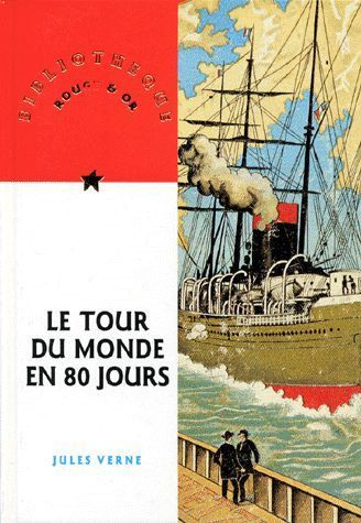 LIVRE Jules Verne le tour du monde en 80 jours 1996