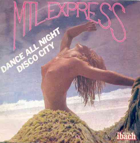 VINYL45T mlt express  dance all night 1979