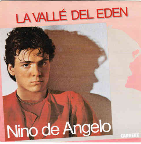 VINYL 45T nino de angelo la vallé del eden 1983