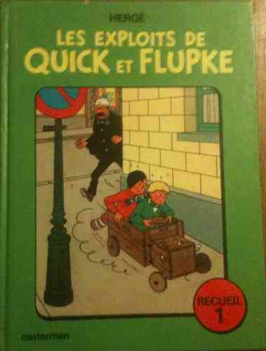 BD Les exploits de Quick et Flupke recueil 1 Casterman 1975