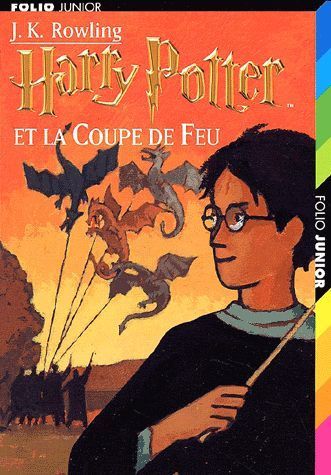 LIVRE J.K Rowling Harry Potter et la coupe de feu tome 4 folio 2000