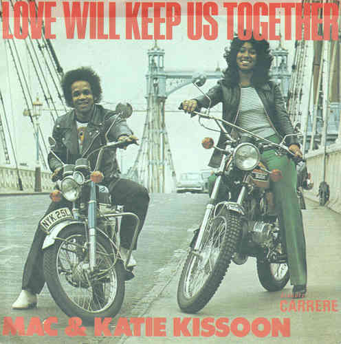 VINYL45T mac and katie kissoon love will keep us together 1976