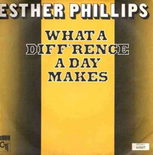 VINYL45T esther phillips what a diff'rence a day makes 1975