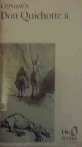 LIVRE Cervantes don quichotte vol2 l'ingénieux hidalgo folio N°1901