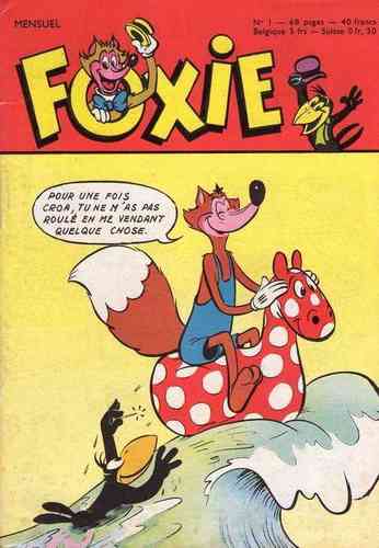 BD foxie N° 1 mensuel 1954