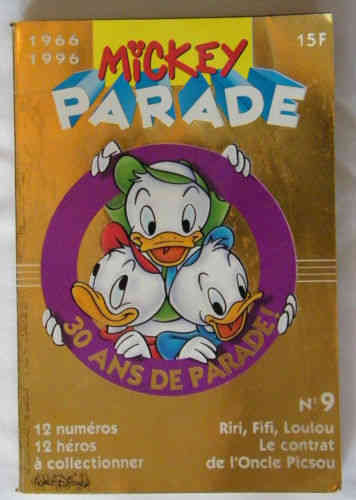BD Mickey parade n°201-1996
