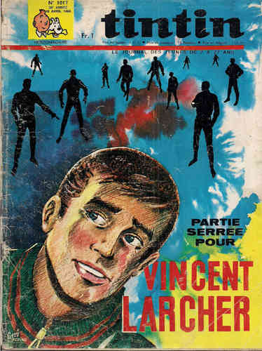 BD Le journal de Tintin n°1017 avril 1968