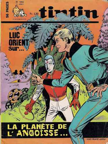 BD Le journal de Tintin n°1052 décembre 1968