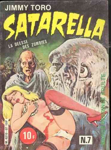 BD Satarella la déesse des zombies N°7 Jimmy Toro 1972