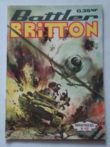 BD battler britton N° 68 bombardier sans pilote bimensuel 1962
