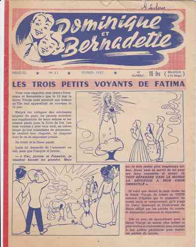 BD Dominique et Bernadette N° 63 1957