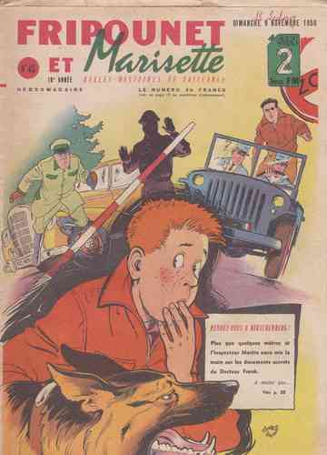 BD fripounet marisette N° 45 1958